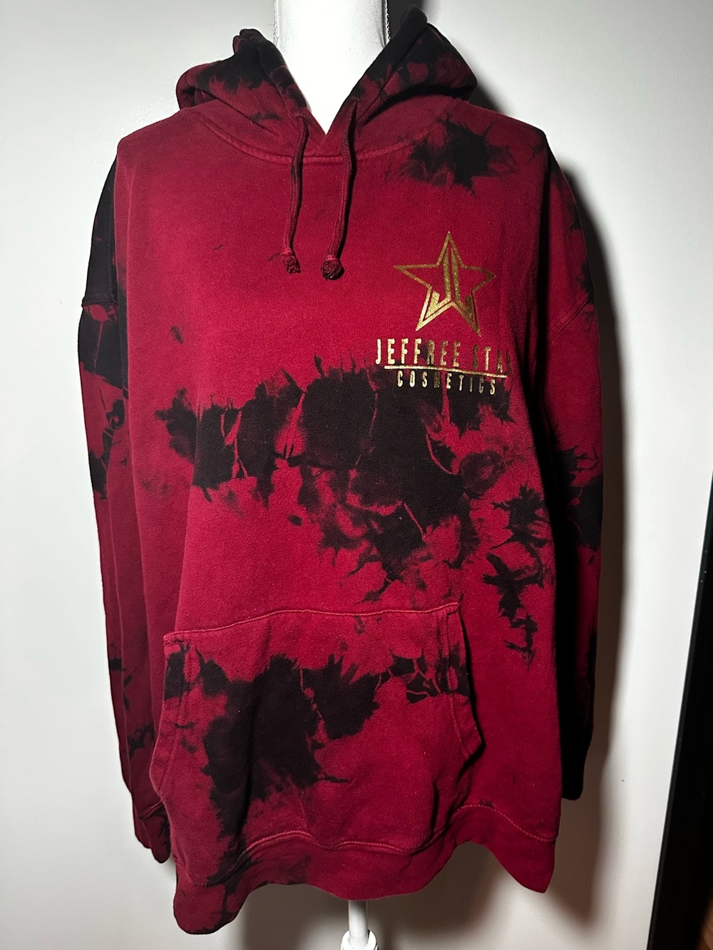 Jeffree Star Cosmetics Unicorn Blood Tie-Dye Hoodie Size 2x